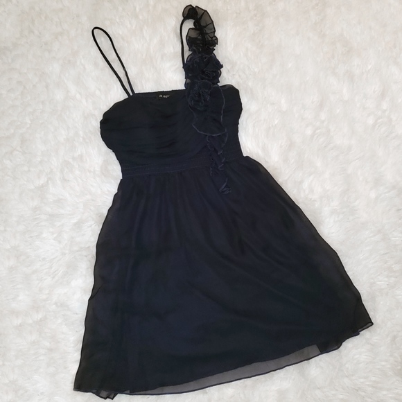 Jodi Kristopher Dress Navy Size Small - Picture 8 of 8